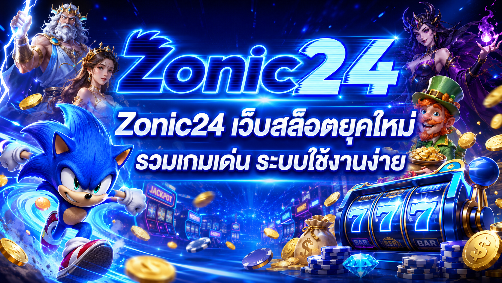 Zonic24 เว็บสล็อตยุคใหม่ รวมเกมเด่น ระบบใช้งานง่าย​